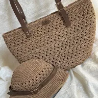 کیف ،کلاه مکرومه و رافیا