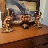 شمعدان،ظرف شکلات ،قند،شیرینی