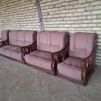 مبل آمریکایی و ناهار خوری ۸ نفره مدل گیتاری|مبلمان خانگی و میز عسلی|رباط‌کریم, وهن آباد|دیوار