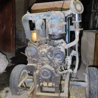 موتور فیات سه سیلندر پمپ انگلیسی همراه150متر شلنگ