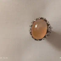 انگشتر عقیق قدیمی بارکاب دست ساز|جواهرات|رضویه, |دیوار