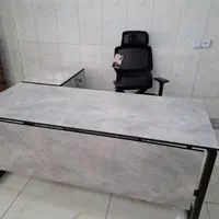 صندلی میز مدیریت مینیمال فلز چوب|دفتر کار|اصفهان, شفق|دیوار
