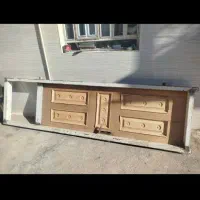 درب چوبی  و بخاری