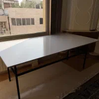 میز برش ام دی اف پایه فلز