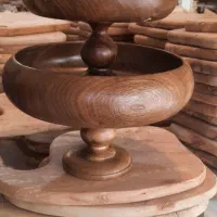 ظرف چوبی ظروف پذیرایی ودکوری چوبی