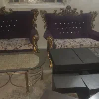 فروش مبلمان ۷نفره سلطنتی باروکش ویه قالی|مبلمان خانگی و میز عسلی|دزفول, |دیوار