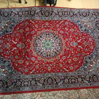 دو عدد قالی در حد نو زمینه لاکی سعید دلیجان۲»۱/۵