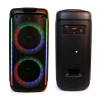 اسپیکر شارژی بلوتوثی قابل حمل(منصف کالا)|پخشکننده همراه|گرگان, |دیوار