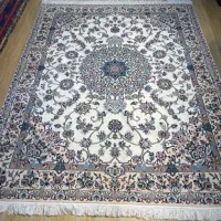 فرش مربع نایین ۲۵۰*۲۰۰ نوبافت