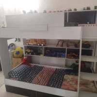 تخت دو طبقه|تخت و سرویس خواب|فولادشهر, مسکن مهر فولادشهر|دیوار