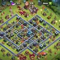 چند عدد اکانت کلش آف کلنز