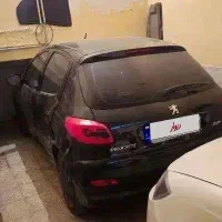 207 آبنوس سقف فلز|خودرو سواری و وانت|کرمانشاه, |دیوار