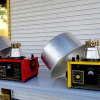 خمیرگیر حلزونی پشمک پفیلاساز تخمه پز یخچال فالوده|فروشگاه و مغازه|مرند, |دیوار