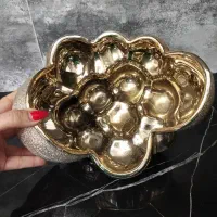 جلومبلی دکوری طلایی