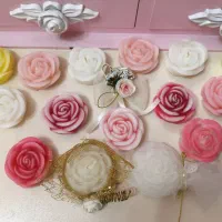 شمع گل شناور