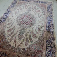 فرش نخ ابریشم بهشی جفت ۶ متری|فرش|تهران, هروی|دیوار