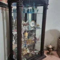 ویترین آیینه دار تماما چوب دستساز