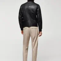 کاپشن چرم طبیعی منگو|لباس|بابلسر, |دیوار