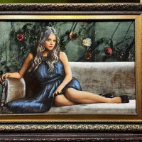 تابلو فرش دست بافت تبریز|تابلو فرش|شیراز, فرهنگ شهر|دیوار