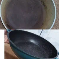 بازسازی ظروف تفلون ، رویی ،استیل و مسی