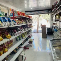 سوپرمارکت  با تمام  وسایل  فروشی|فروشگاه و مغازه|بافت, |دیوار