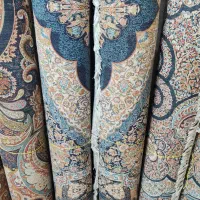 2تخته فرش 9متری ماهان سورمه ای  700شانه|فرش|قم, نیروگاه|دیوار