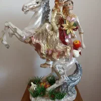 ۲ عدد مجسمه پلی استر هفت سین
