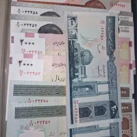 ۱۲ جفت اسکناس همشماره همسان|کلکسیون سکه، تمبر، اسکناس|تهران, سعادتآباد|دیوار
