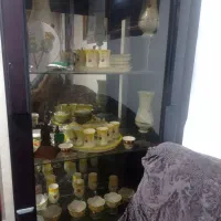 ظروف شاه عباسی زردوسفید وابی