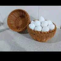 انواع سبد مفتولی زیبا وکاربردی|صنایع دستی و سایر لوازم تزئینی|دالاهو, |دیوار