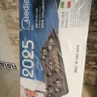 اجاق گاز رو میزی شیشه ای مدیا 2025