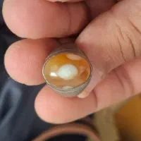 انگشتر نقره سنگ بابا قوری درجه یک قدیمی