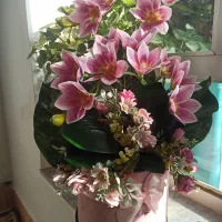 دسته گل. عروس|گل مصنوعی|مرند, |دیوار