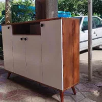 ست آینه کنسول و میزtv (صنوبر)