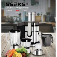 آبمیوه گیری 4 کاره ساکس مدل MJ5040