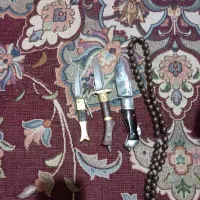 تسبیح نقره کوب چاقو