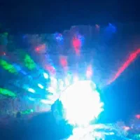 ماشین موزیکال رقص نورلیزری سنسور مانع وچرخش خودکار