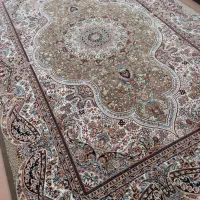 1     جفت فرش نگین بوم کاشان دستبافت گونه 700شانه