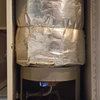 آبگرمکن گازی مخزنی ۲۰۰ لیتری|آبگرمکن، پکیج، شوفاژ|مشهد, نیروی هوایی|دیوار