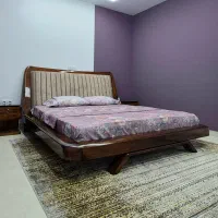 تخت گردو با دو پاتختی و کیفیت بالا و مقاوم