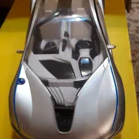 ماشین کنترلی بی ام و i8 نقره ای