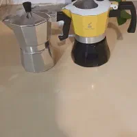 دوتا قهوه ساز ۳ کاپ سه نفره