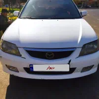 مزدا 323 سفید فابریک|خودرو سواری و وانت|کاشان, کلنگه|دیوار