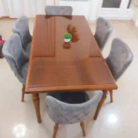 میزو صندلی نهار خوری ۶نفره ترک|میز و صندلی غذاخوری|تهران, نارمک جنوبی|دیوار