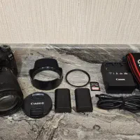 دوربین کنون 80d با لنز 135-18|دوربین عکاسی و فیلم‌برداری|شیراز, مبعث|دیوار