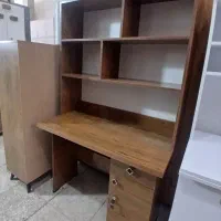 میز تحریر / میز تحریر دو تیکه / کتابخانه دار|میز تحریر و کامپیوتر|اصفهان, رهنان|دیوار