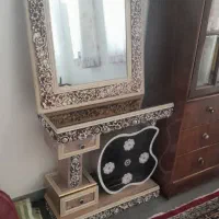 آینه و شمعدان|بوفه، ویترین، کنسول|دامغان, |دیوار