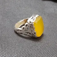 انگشتر عقیق شرف الشمس مردانه|جواهرات|کاشان, نوش آباد|دیوار