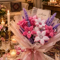 گل های پیپ پاکنی ماندگار