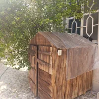 کلبه ی چوبی|اسباب و اثاث بچه|فسا, |دیوار